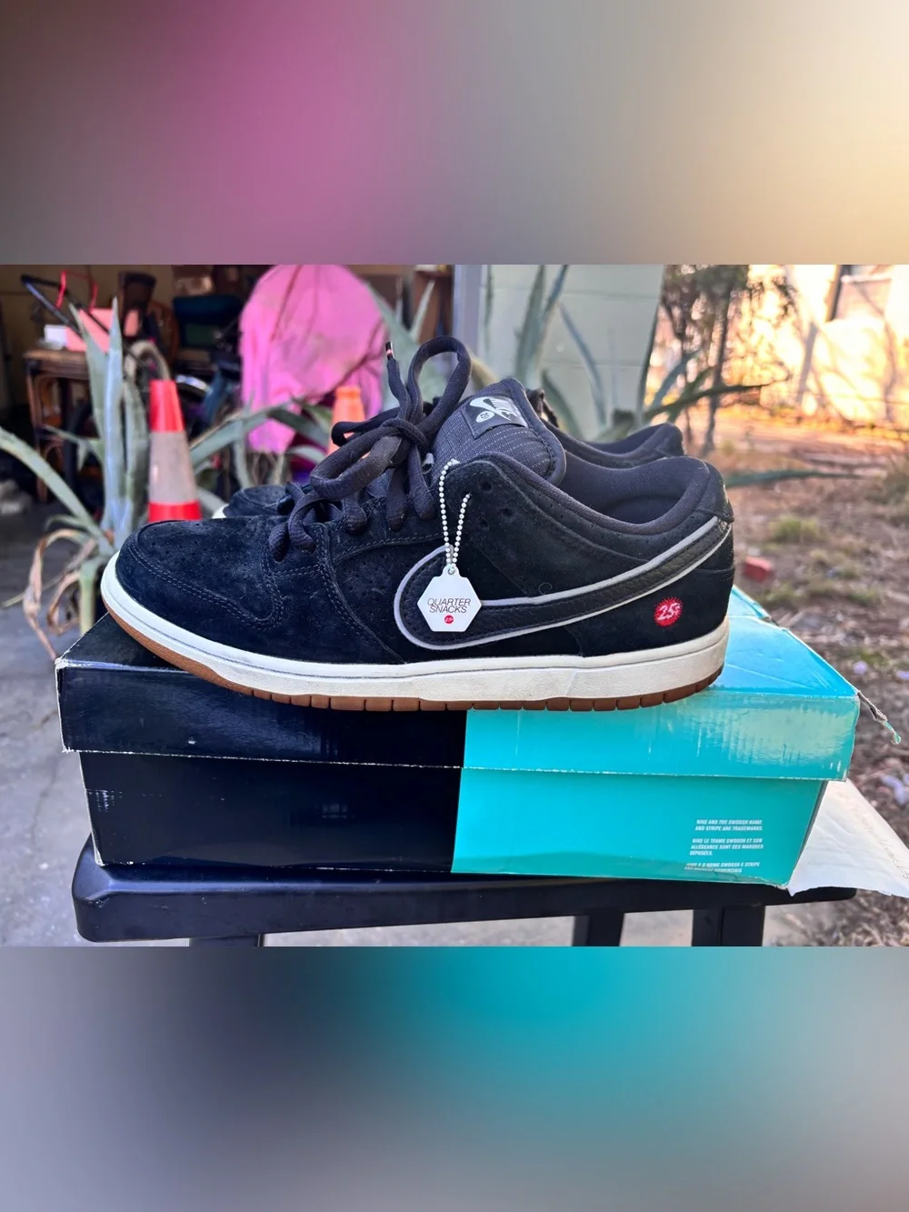 Nike SB dunk low quartersnacks 2014